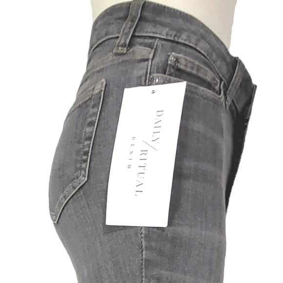 Daily Ritual High Rise Skinny Jeans Size 24Short - Picture 4 of 12